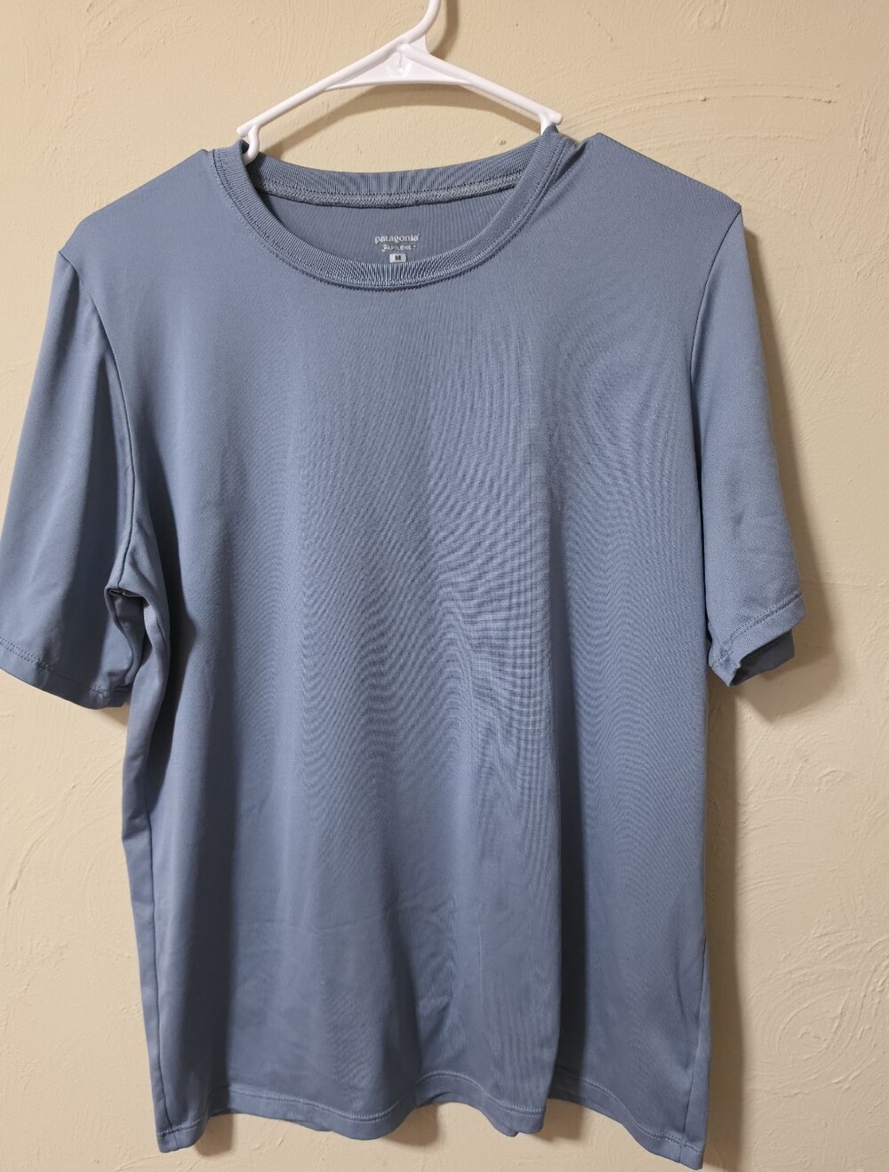 Patagonia Men’s Short-Sleeve Crew Tee — Dusty Blue